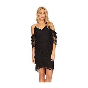 Adelyn RAE KRISTA LACE COLD SHOULDER DRESS